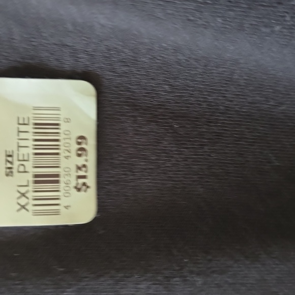 CROFT AND BARROW WOMEN'S PLUS PETITE BLACK LONG SLEEVES TEE-SHIRT SIZE PXXL - Picture 3 of 10